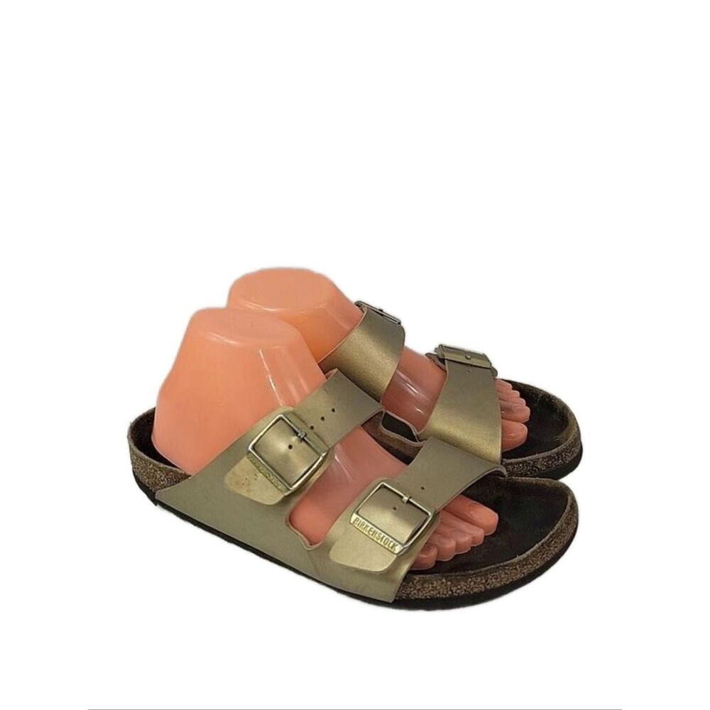 Birkenstock Arizona Gold Leather Women's Sandals‎